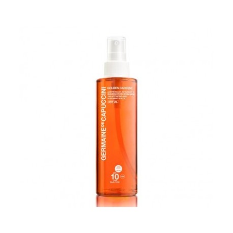 Olio solare attivatore e sublimante dell’abbronzatura dry oil con bronzer SPF 10